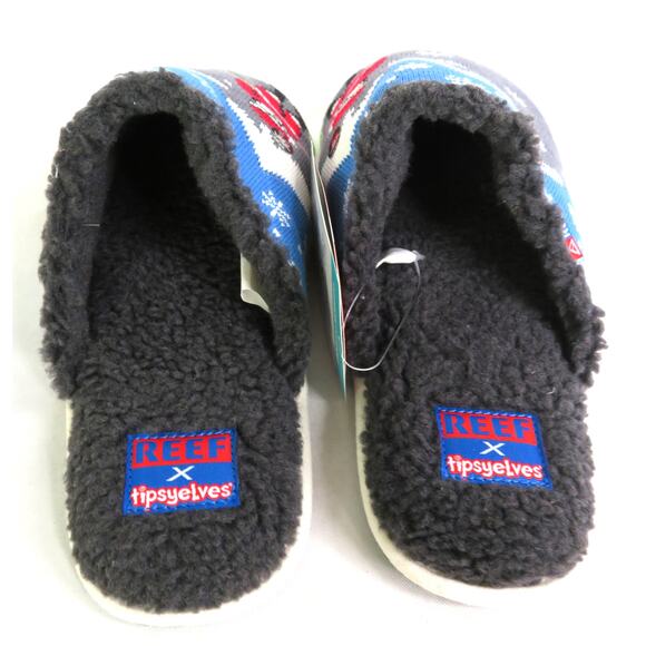 New REEF X TIPSY ELVES Light Up Melting Snowman Slippers Unisex M/7 W/9 - Picture 6 of 8